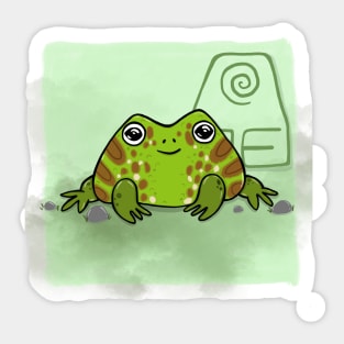 The EARTH TOAD Sticker